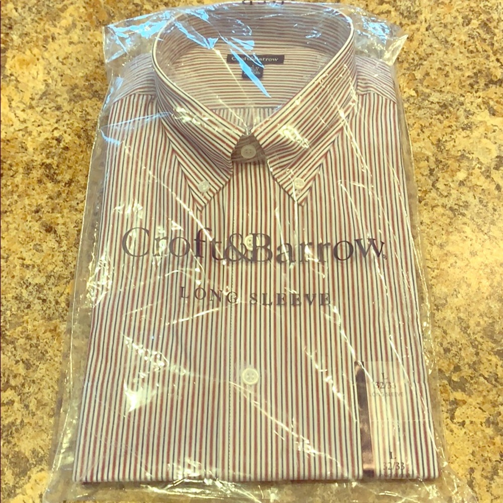 Croft & Barrow men’s long sleeve dress shirt